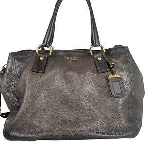Prada Vitello Daino Leather 2-Way Tote Bag